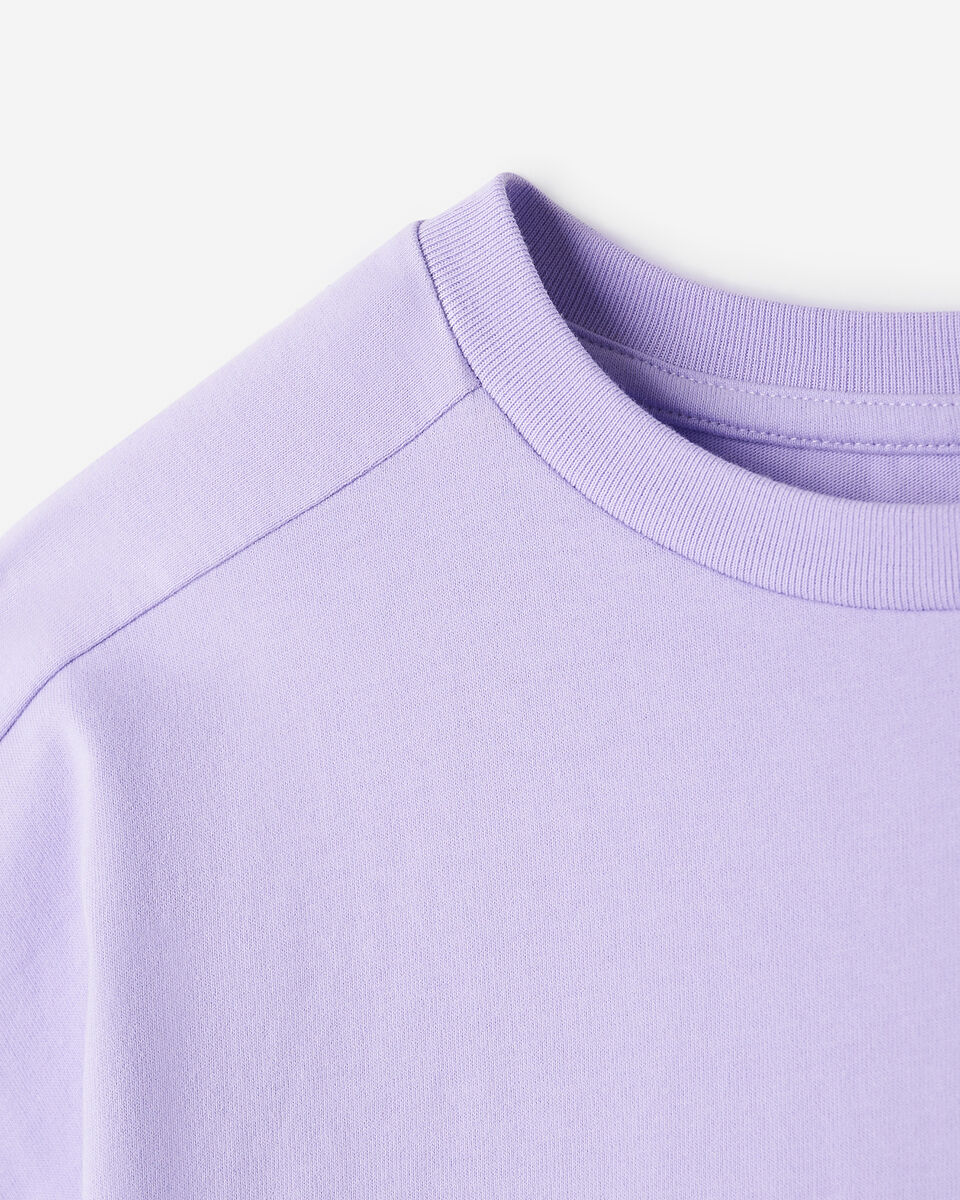 T-shirt ample en molleton Nuage estival pour fille