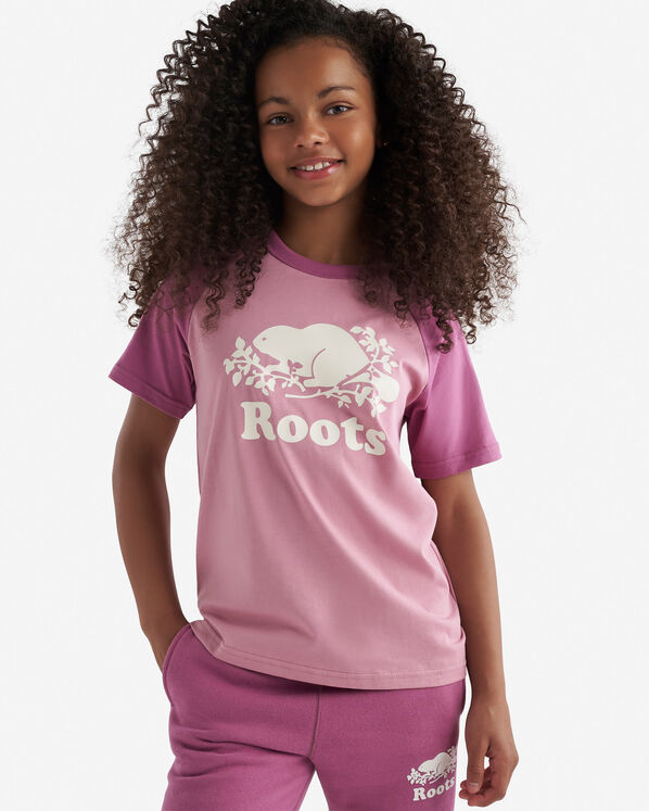 Kids Organic Cooper Baseball T-Shirt