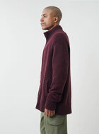 Blouson à glissière en laine