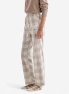Pantalon de pyjama à carreaux Park pour femmes