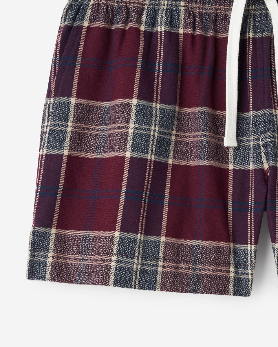 Short de pyjama &agrave; carreaux pour femme