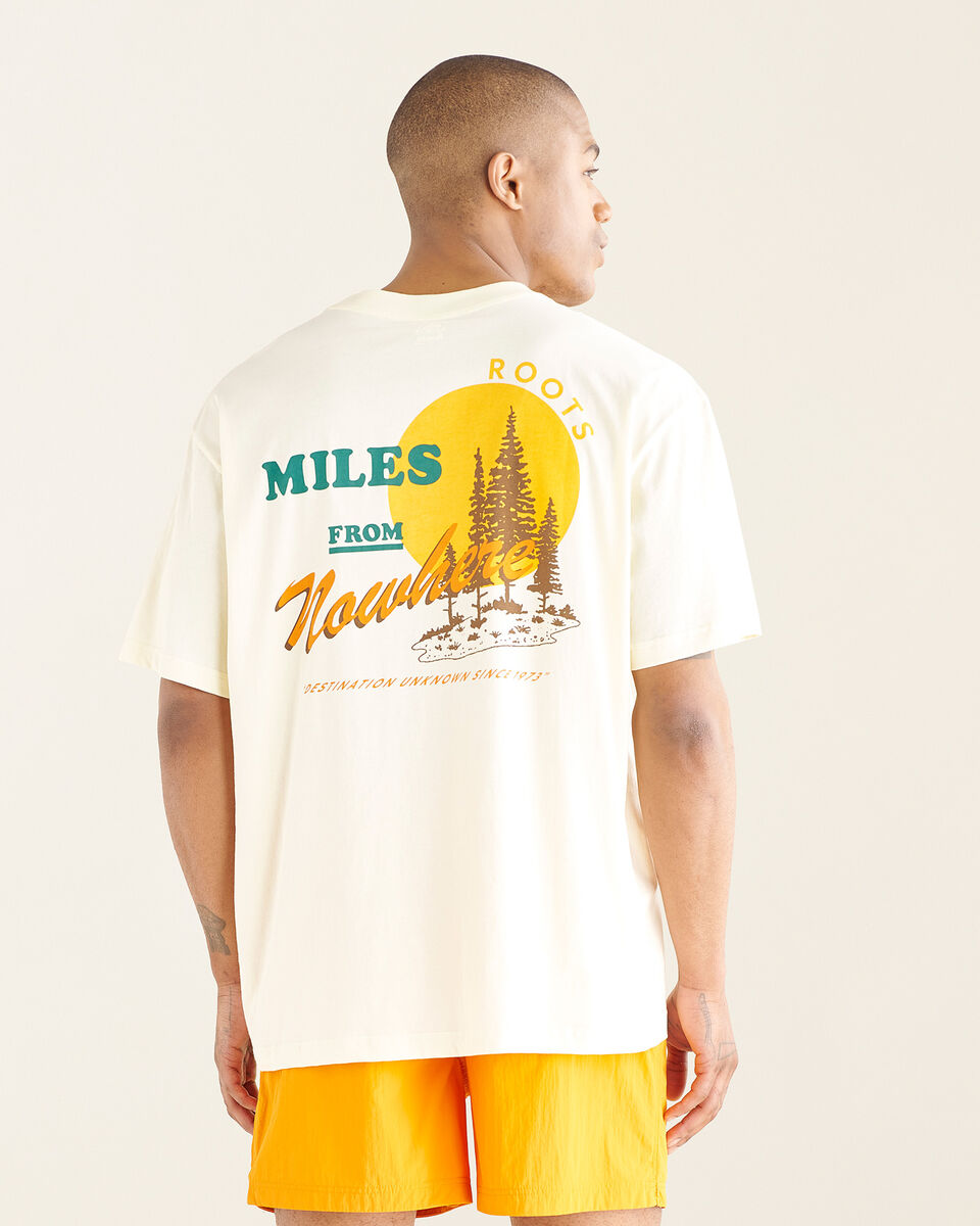 Roots Miles From Nowhere Relaxed T-Shirt Gender Free. 4