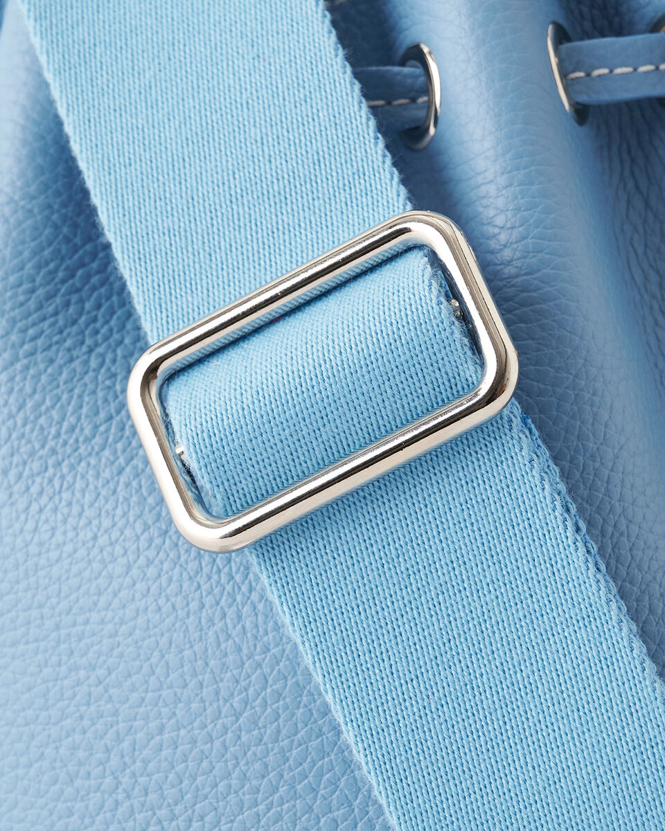Mini sac seau en cuir Cervino