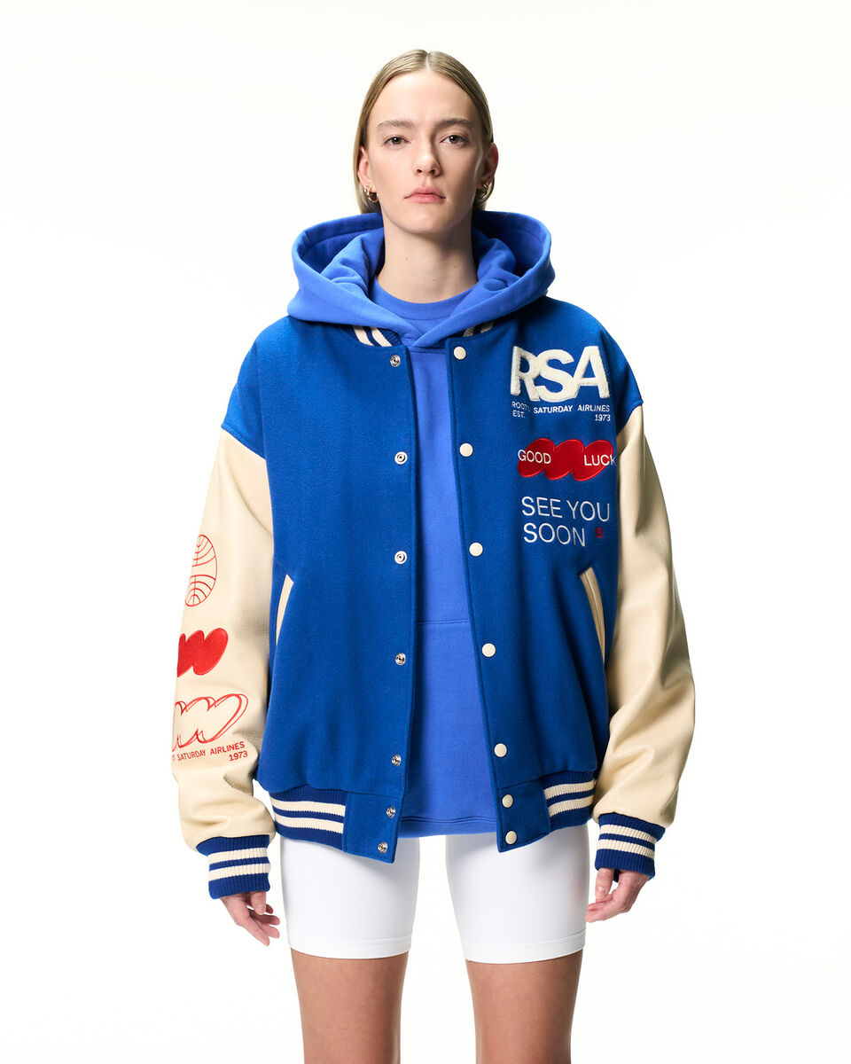 Blouson universitaire Roots X Mr. Saturday