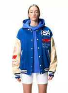 Blouson universitaire Roots X Mr. Saturday