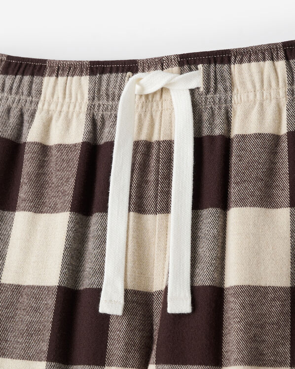 Pantalon de pyjama &agrave; carreaux pour femme
