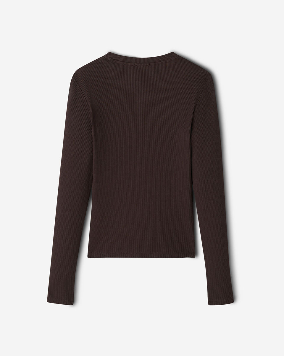 Roam Rib Fitted Long Sleeve Top