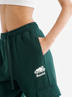 Pantalon cargo Cooper en molleton de coton bio
