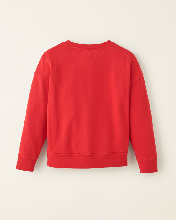 Kids Beaver Canoe Relaxed Crew Sweatshirt