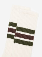 Chaussettes c&ocirc;tel&eacute;es Roots Academy pour adultes