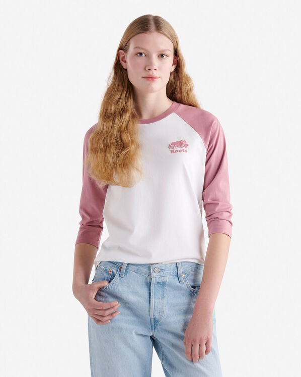Womens Organic Cooper Baseball T-Shirt