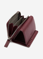 Petite pochette à trois volets en cuir Cervino