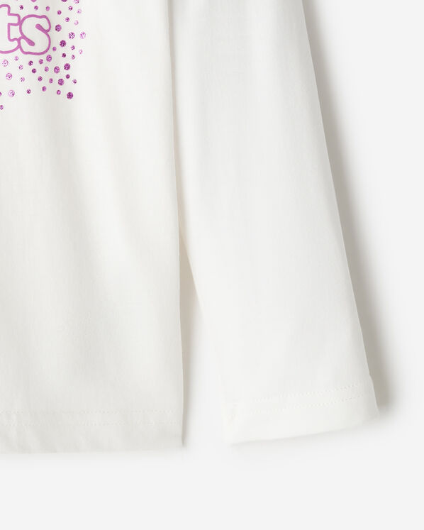 Toddler Cooper Glitter Long Sleeve T-Shirt