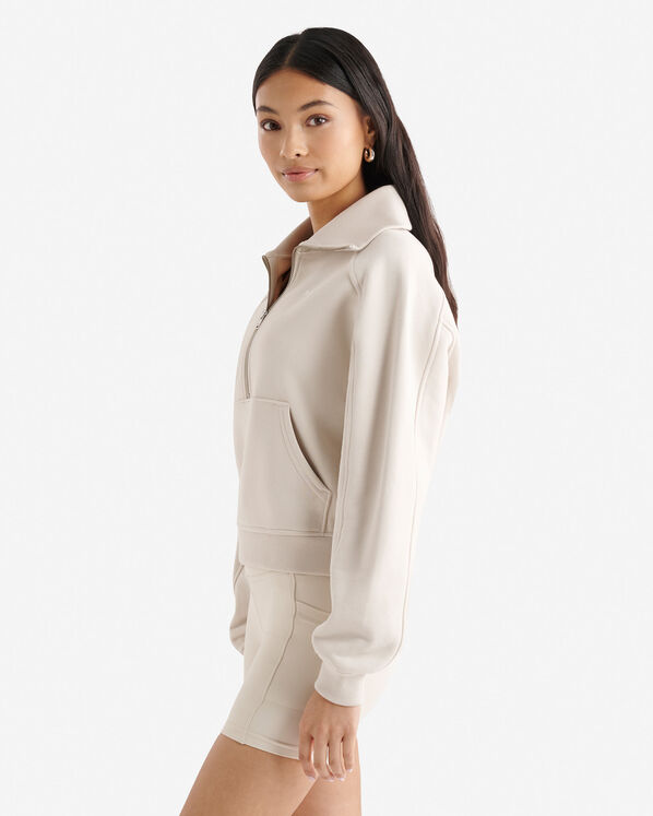 Summer Cloud Half Zip Sweatshirt