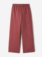 Pantalon &agrave; jambe large en molleton de coton bio Cooper