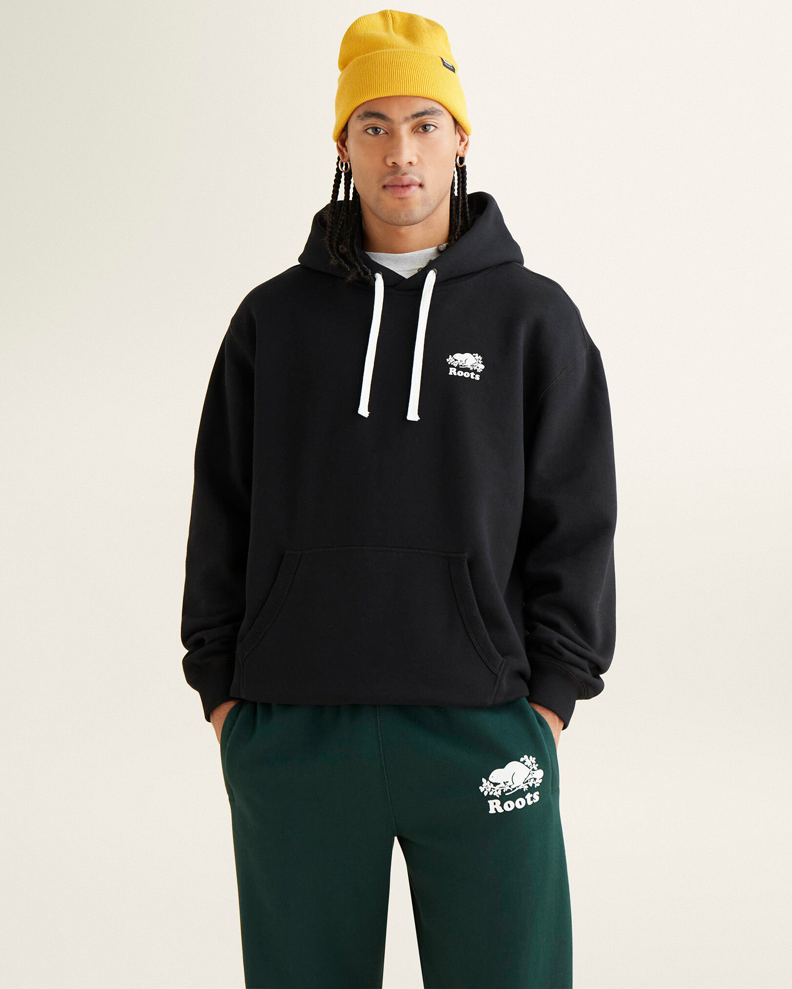Roots Organic Cooper Beaver Relaxed Hoodie 39040679