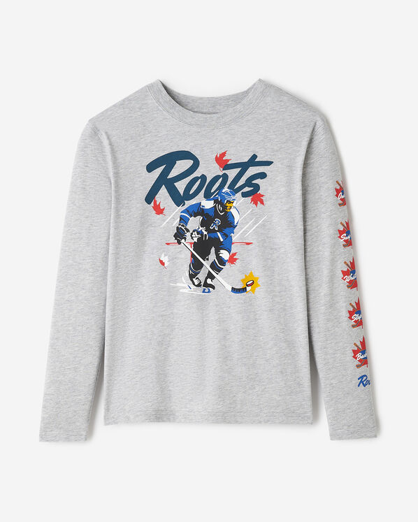 Kids Hockey Long Sleeve T-Shirt