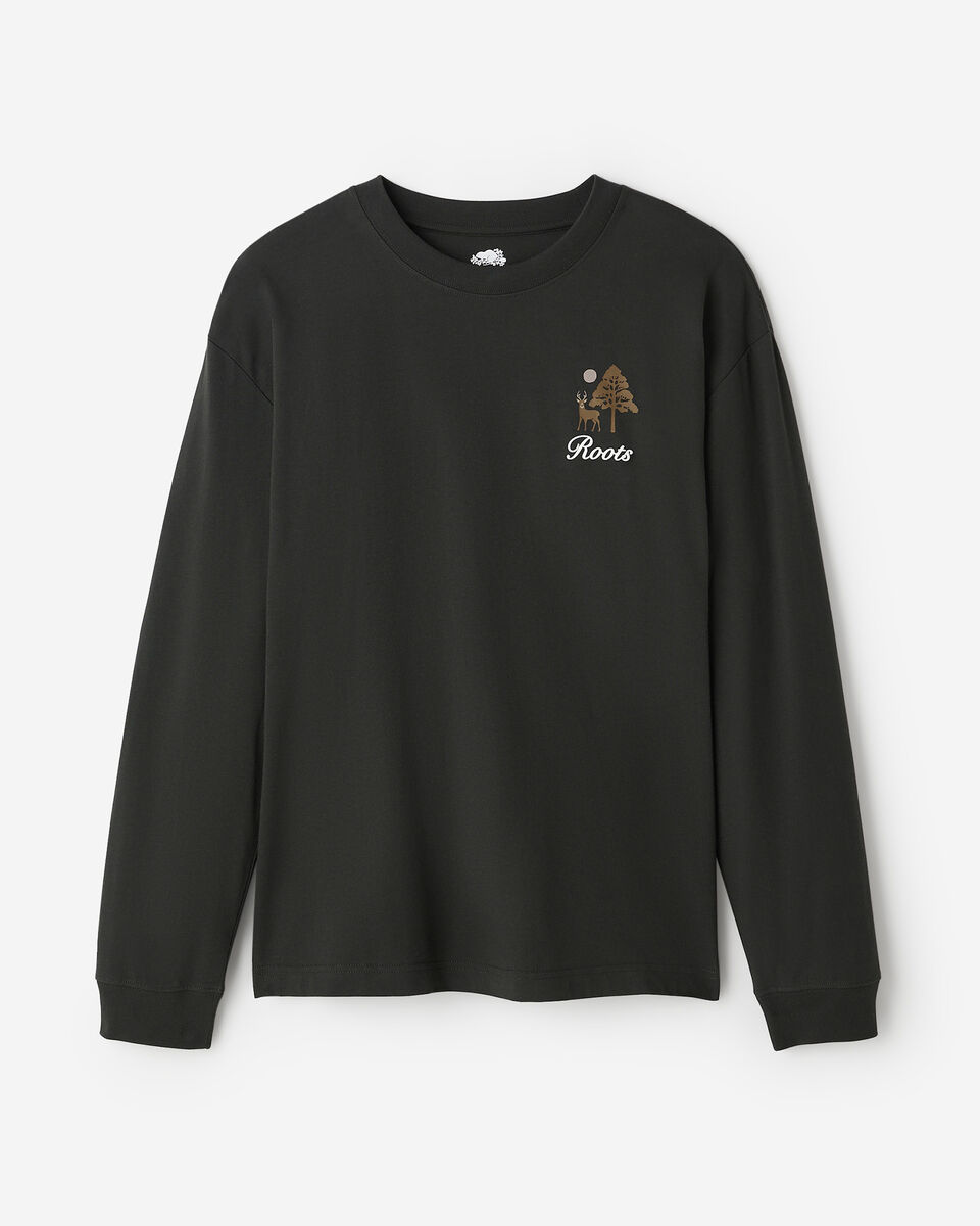 Roots Patchwork Long Sleeve T-Shirt