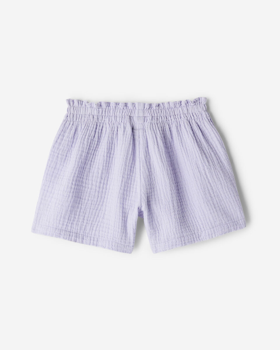 Short à taille froncée Isla pour toutes-petites
