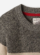 Cabin Stripe Shaker Crew Sweater