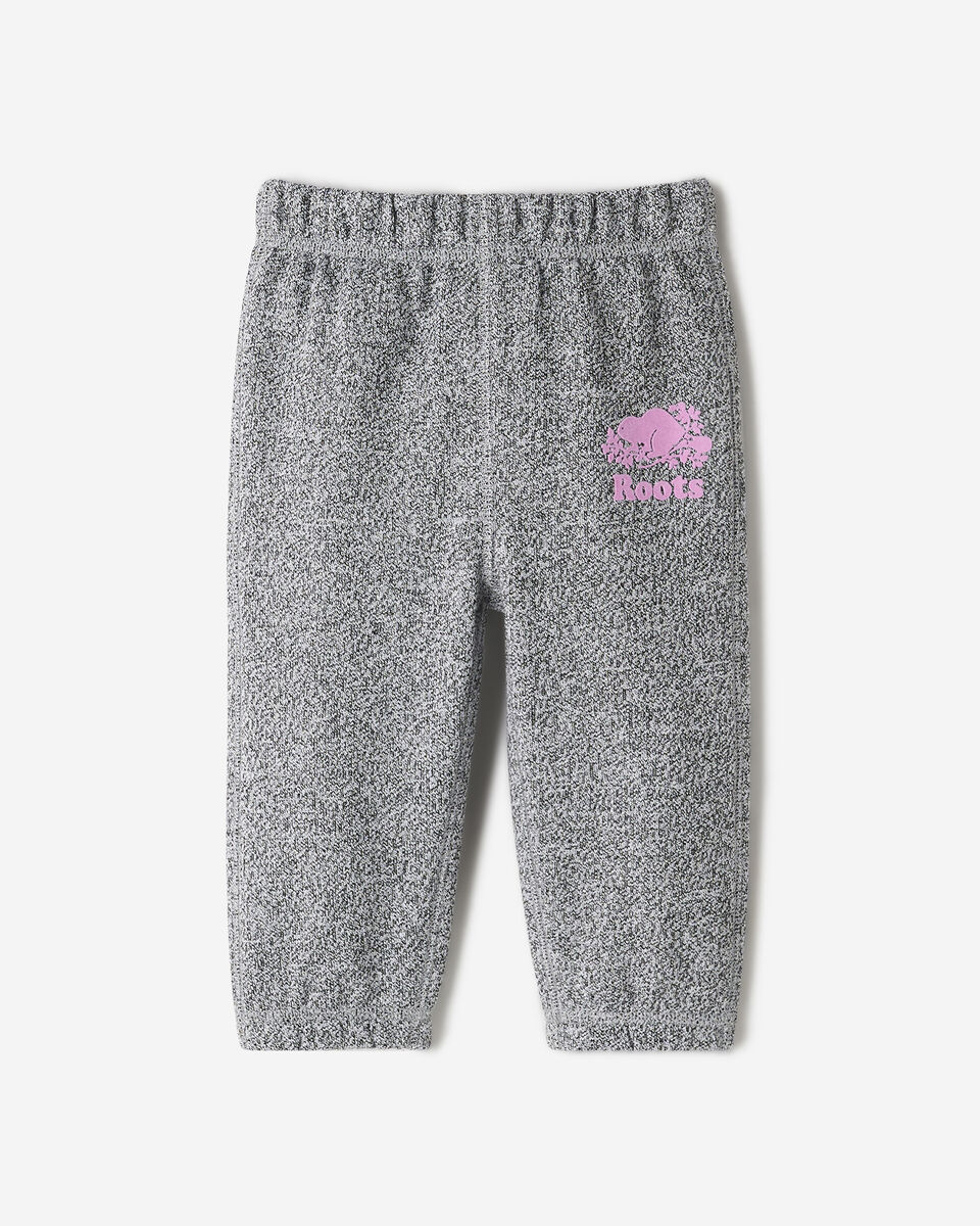 Pantalon original en molleton de coton bio Roots pour b&eacute;b&eacute;s