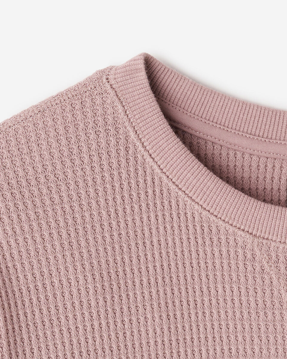Waffle Long Sleeve Top