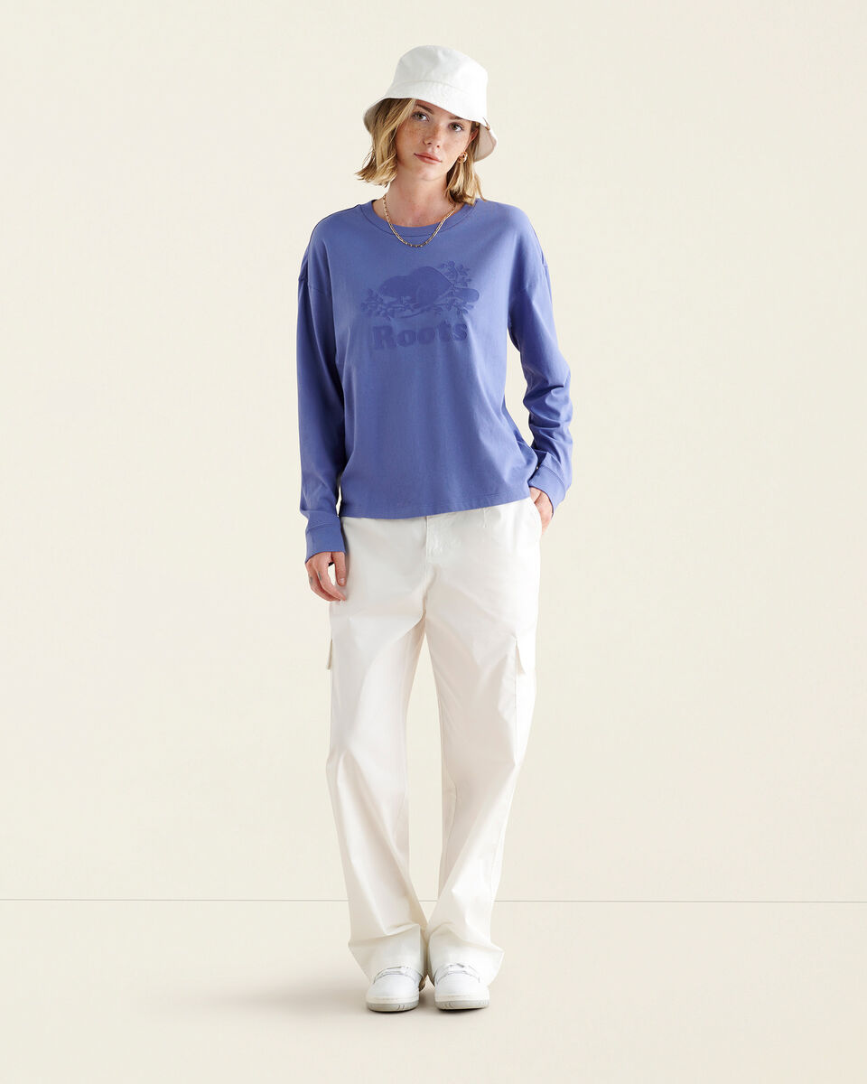 Womens Cooper Beaver Long Sleeve T-Shirt