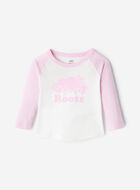 T-shirt style baseball Cooper en coton bio pour bébés