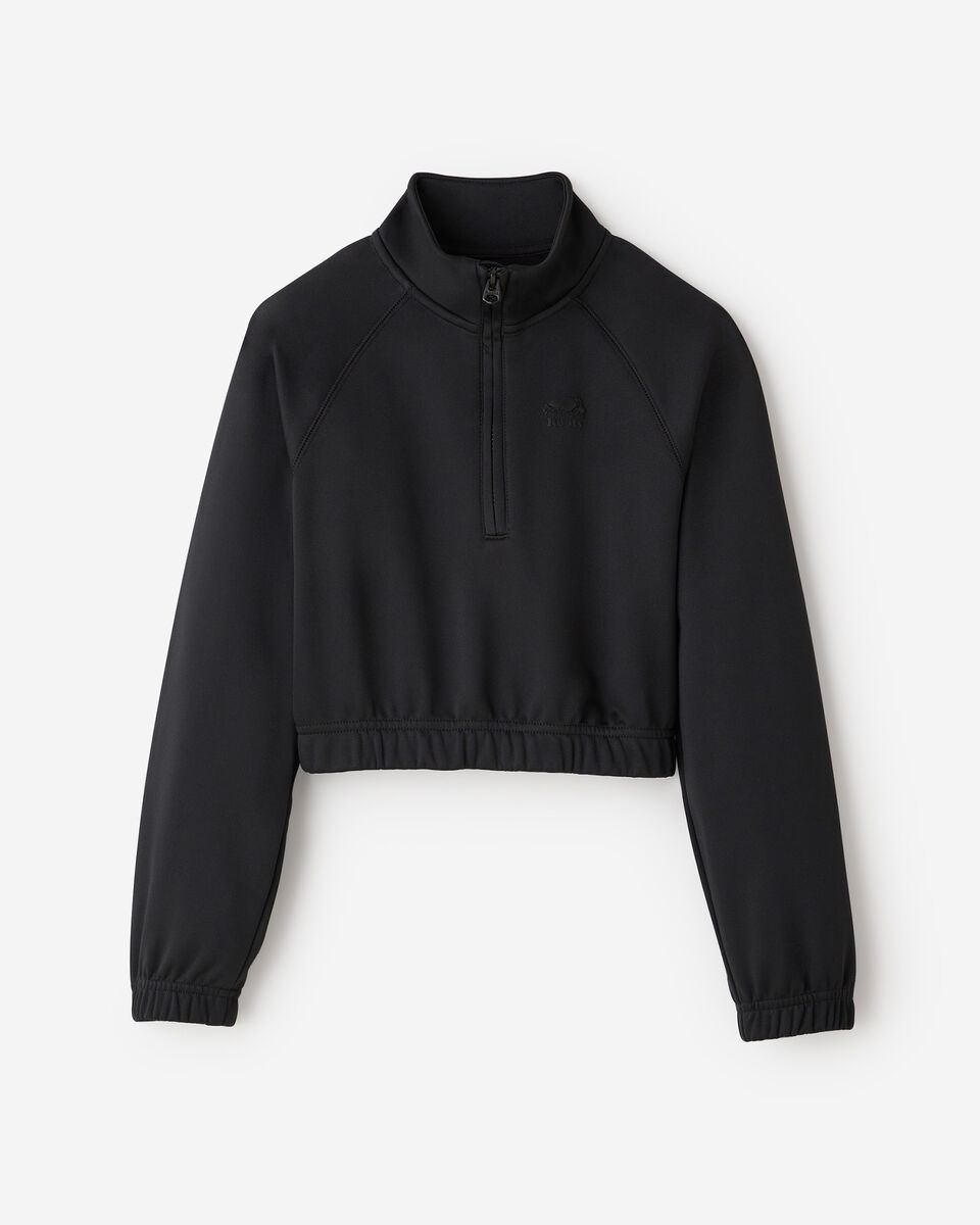 Girls Active Half Zip Top