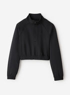 Girls Active Half Zip Top