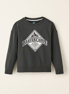 Kids Beaver Canoe Relaxed Crew Sweatshirt