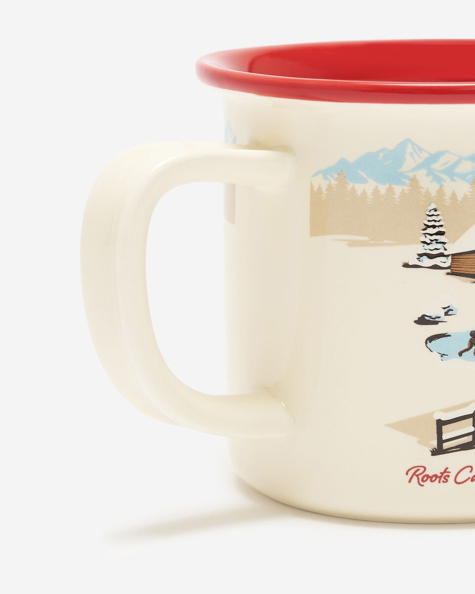 Roots Winter Village Mug