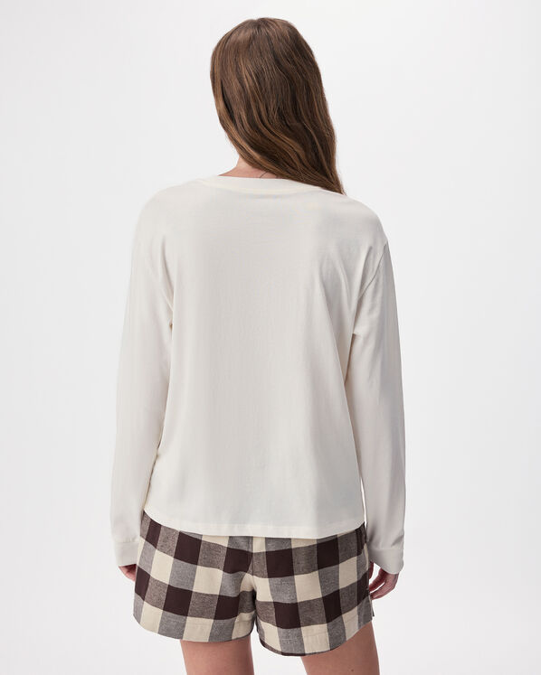 Womens Holiday Cooper Long Sleeve T-Shirt