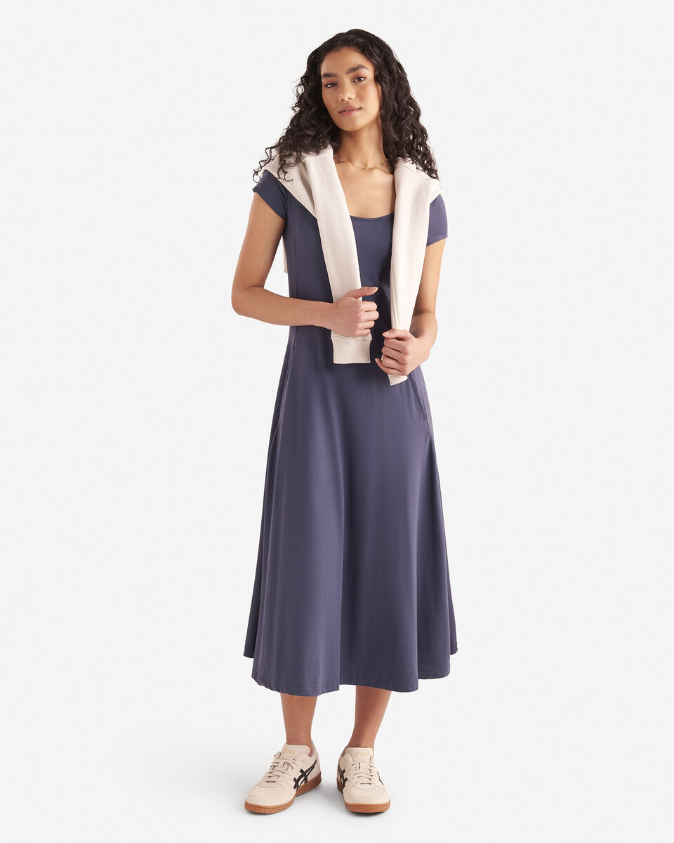 Robe midi à manches courtes Renew