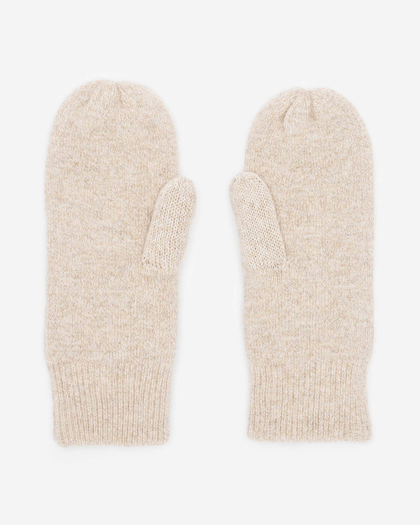 Mitaines en tricot douillet