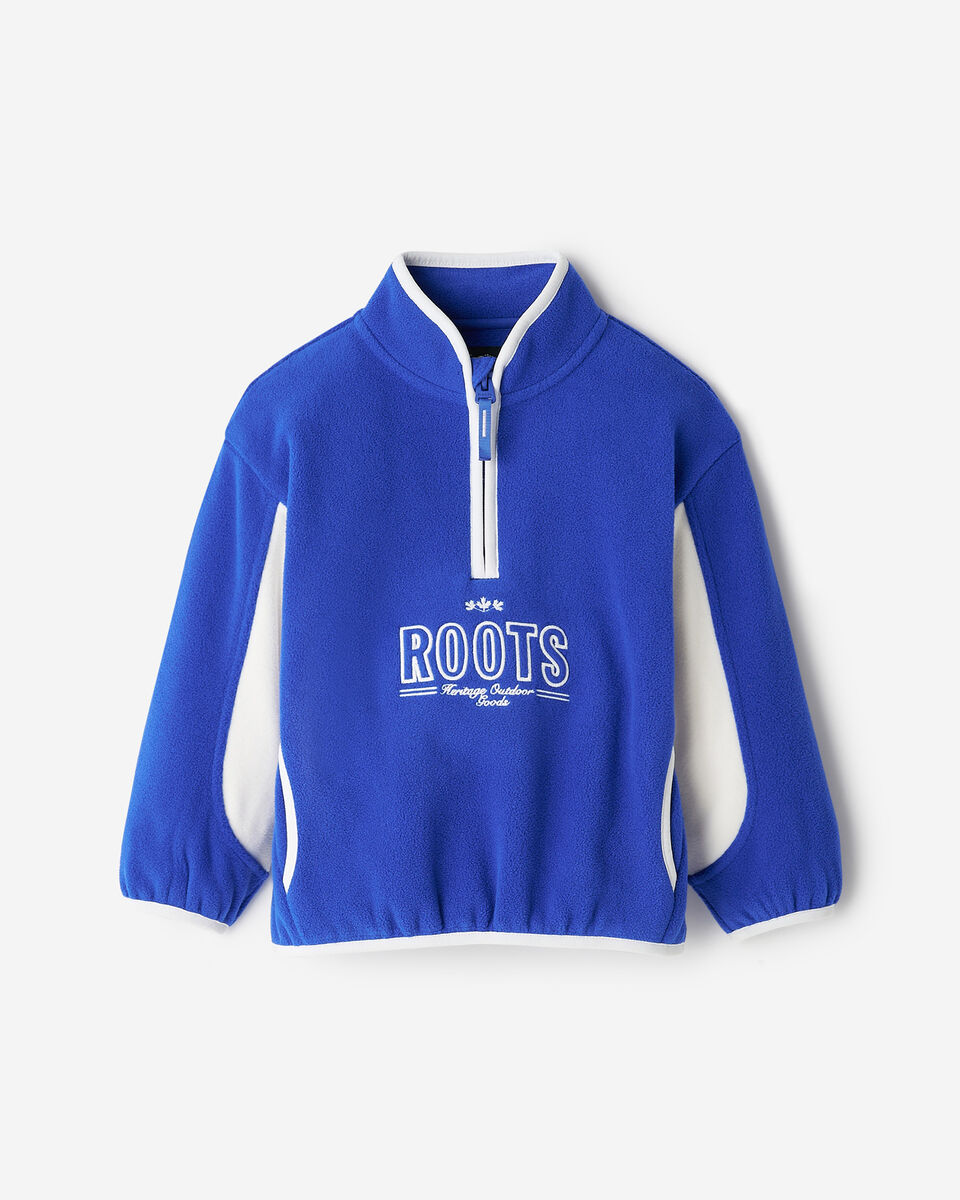 Chandail &agrave; glissi&egrave;re en micromolleton pour tout-petits
