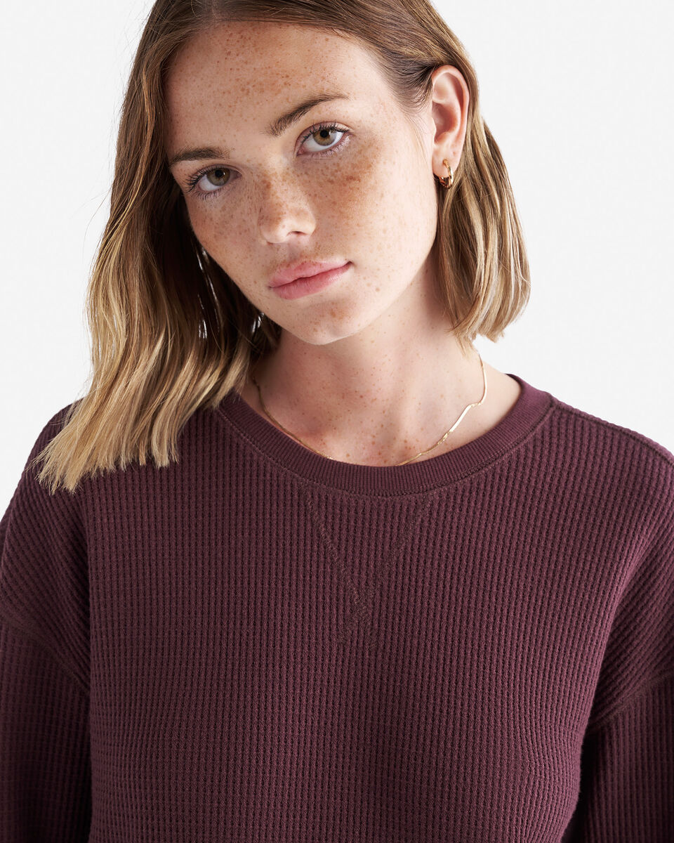 Waffle Long Sleeve Top