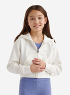 Girls Cozy Cooper Shrunken Zip Hoodie