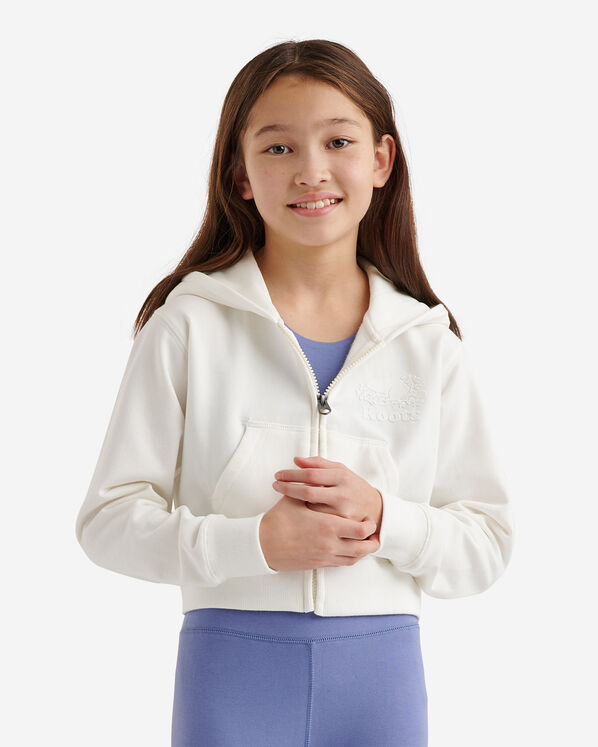 Girls Cozy Cooper Shrunken Zip Hoodie