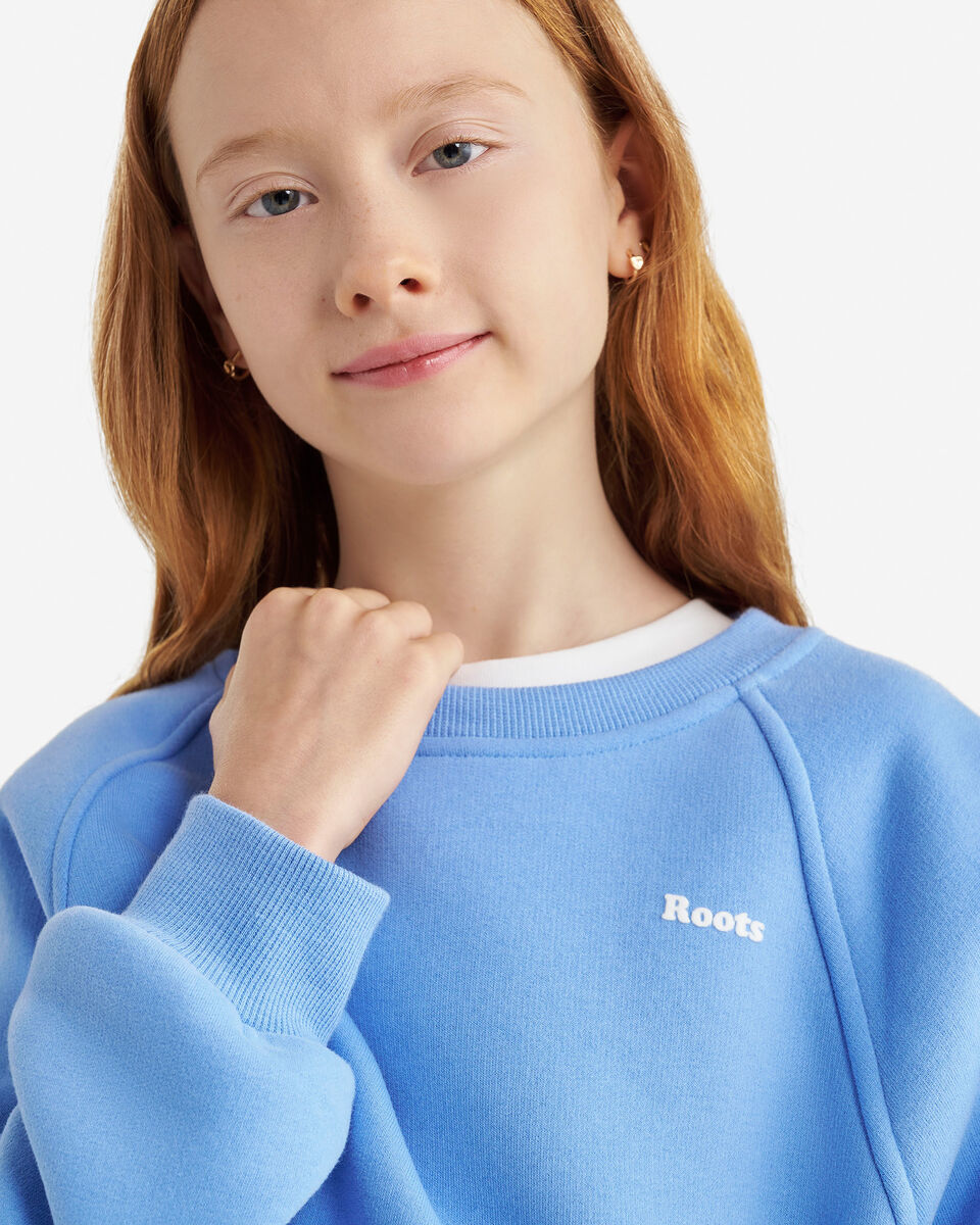 Girls Cloud Bubble Crew Sweatshirt
