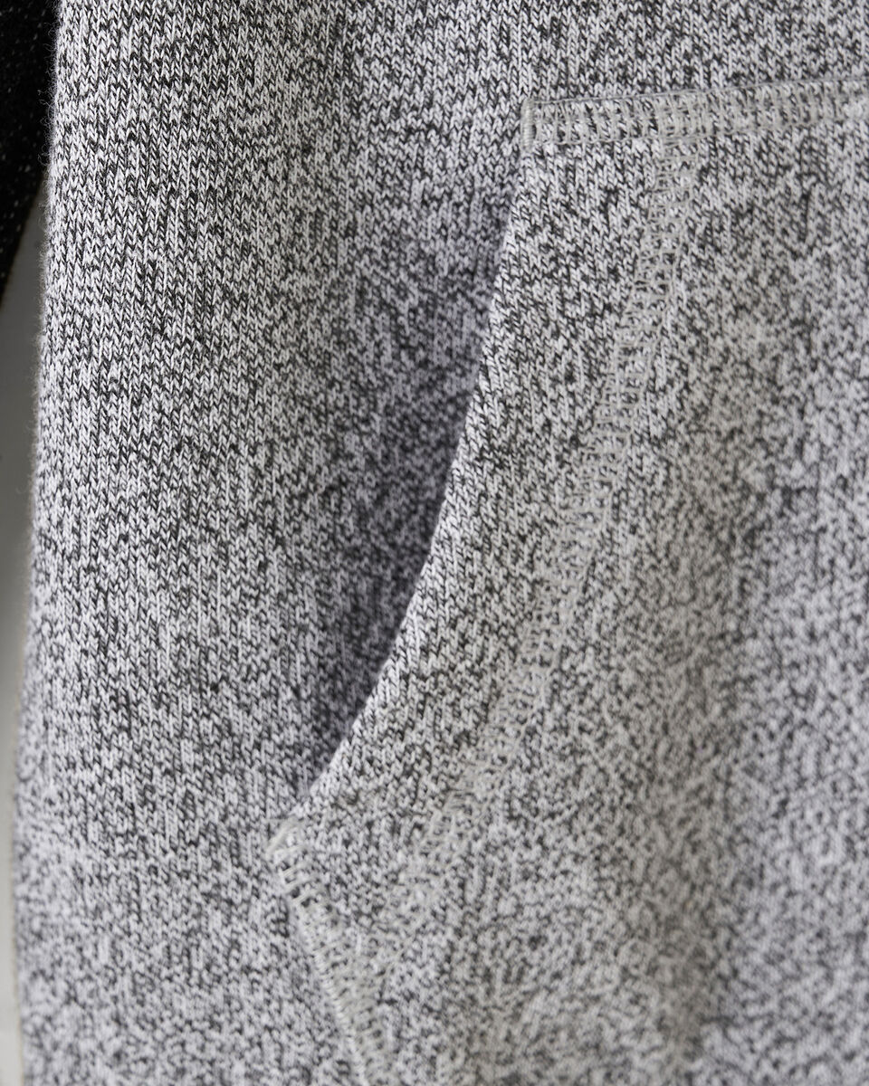 Chandail original à capuchon et glissière en coton bio pour enfants