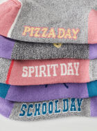 Kid School Days Sock 5 Pack