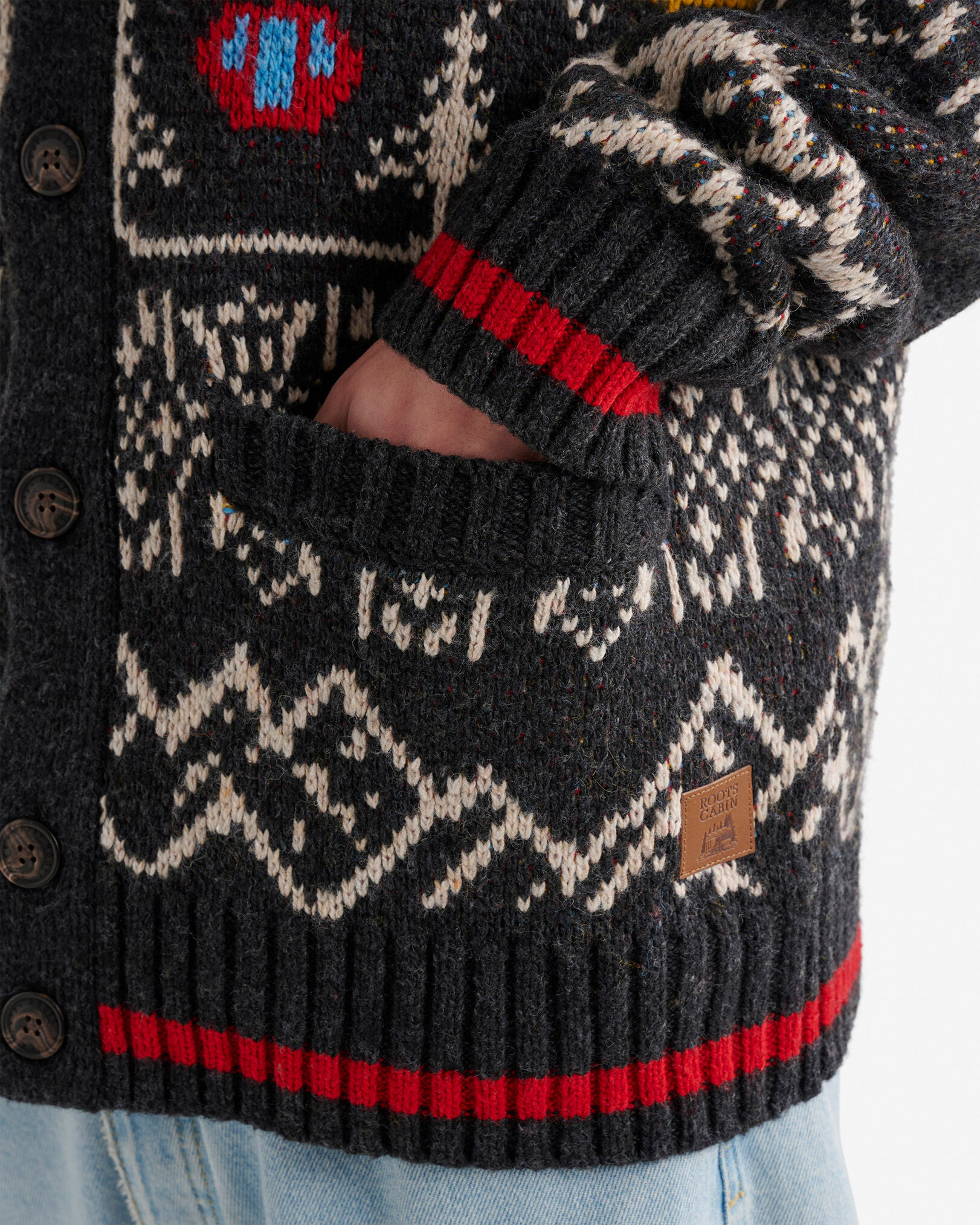 Cabin Shawl Fair Isle Cardigan