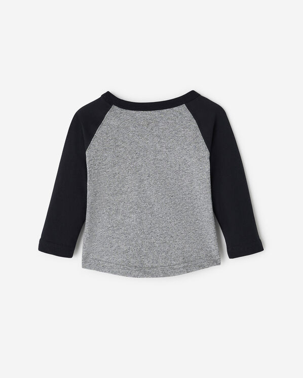 T-shirt style baseball Cooper pour bébé T-shirt style baseball Cooper pour bébé