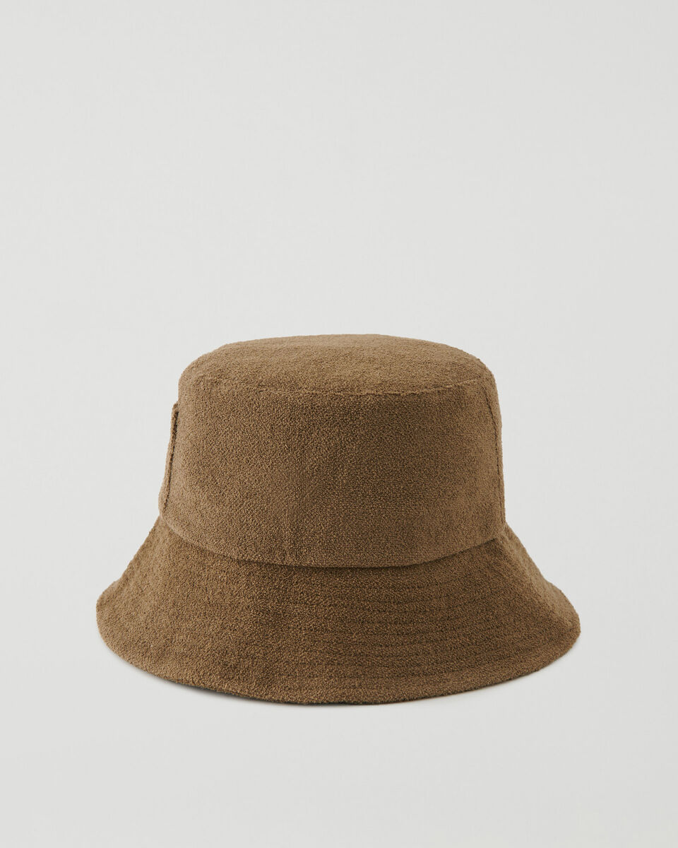 Terry Towel Bucket Hat Accessories, Hats Roots