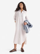 Isla Cotton Gauze Shirt Dress