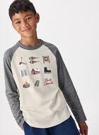 Kids Cabin Baseball T-Shirt