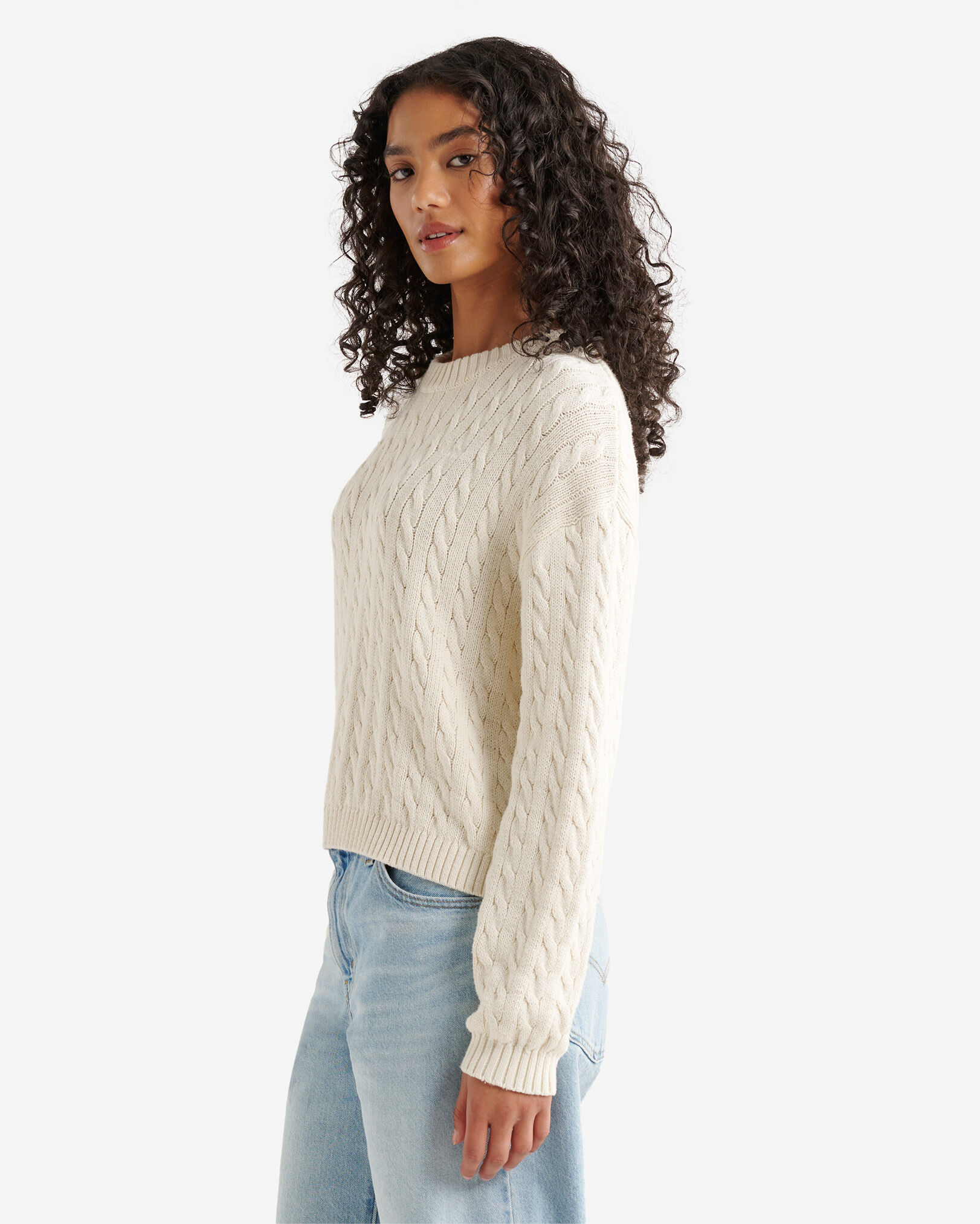 Roots Cable Crew Sweater