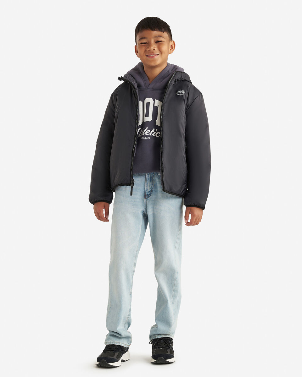Blouson en mouton réversible pour enfants