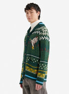 Cabin Shawl Fair Isle Cardigan